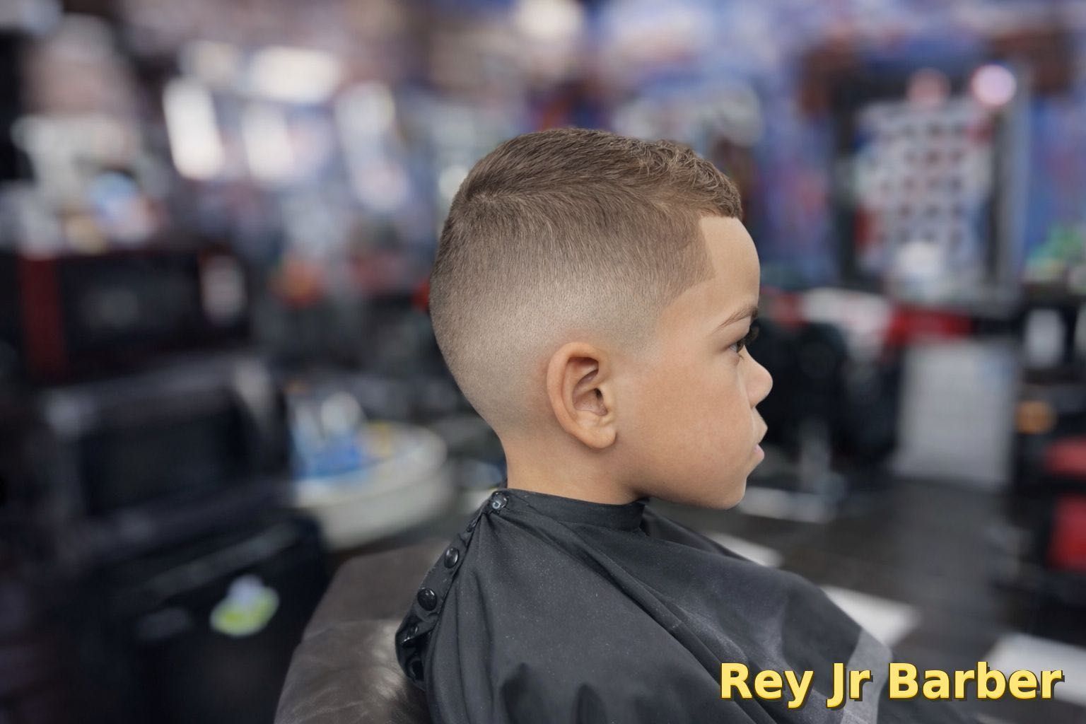 Precision taper haircut at AVR Luxury Barbershop